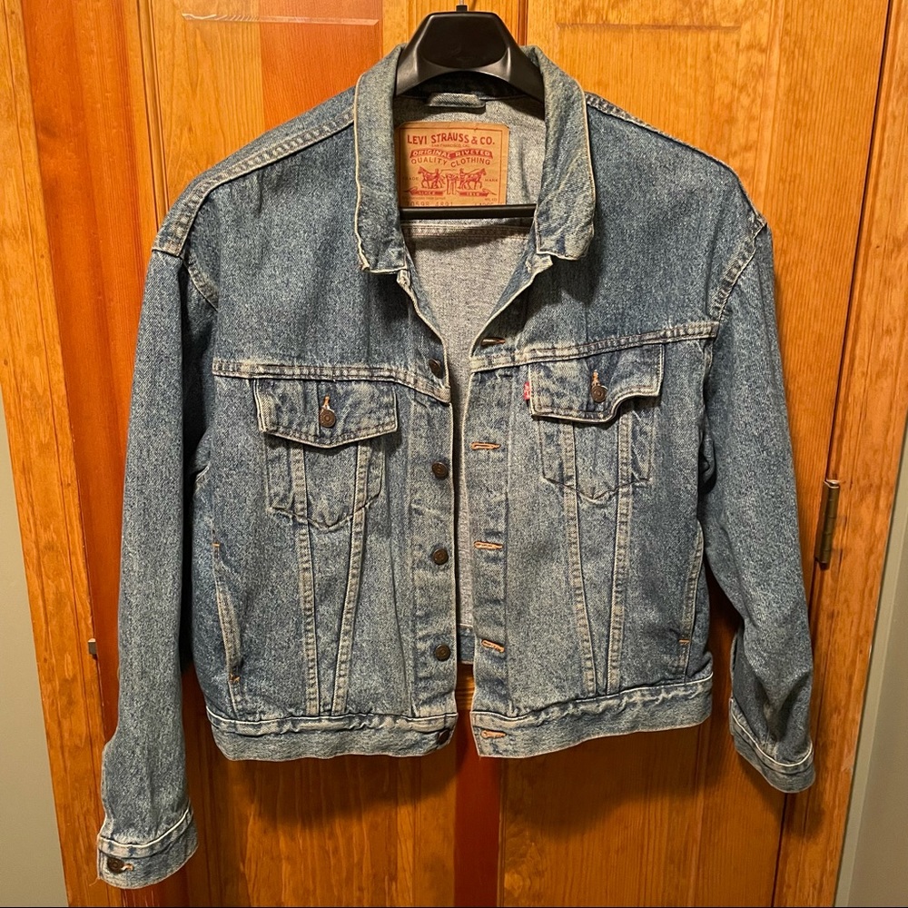 VINTAGE Mens Levi Denim Jacket